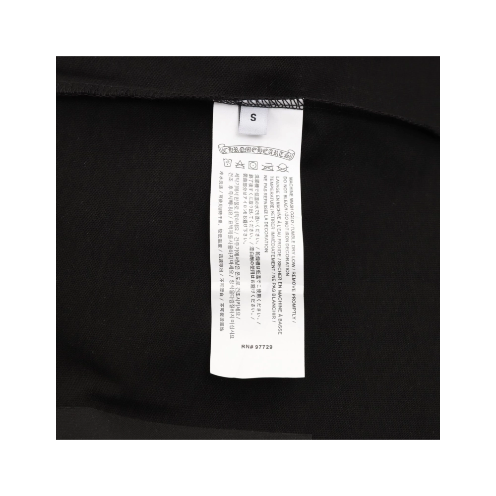 Chrome Hearts Leather Patch Cross Hardware Short Sleeve 233