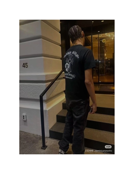Chrome Hearts BAPE Collab Letter Print Short Sleeve 235