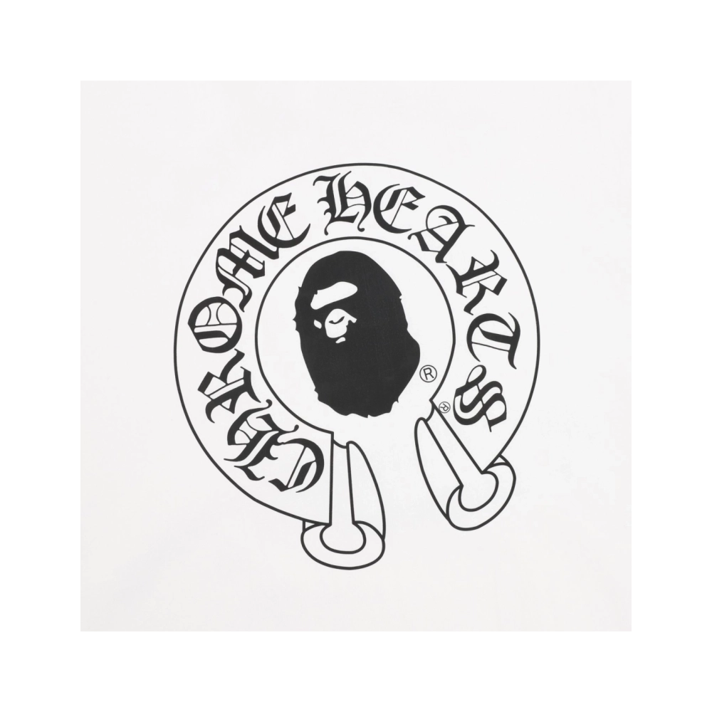 Chrome Hearts BAPE Collab Letter Print Short Sleeve 236