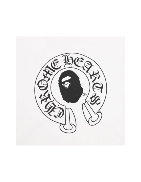 Chrome Hearts BAPE Collab Letter Print Short Sleeve 236