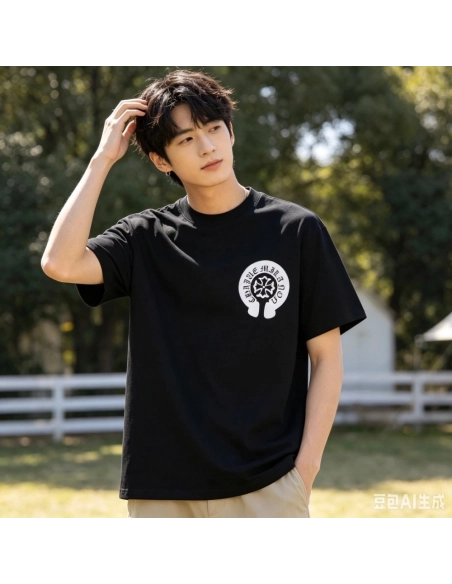 Chrome Hearts Horseshoe Print Short Sleeve 237