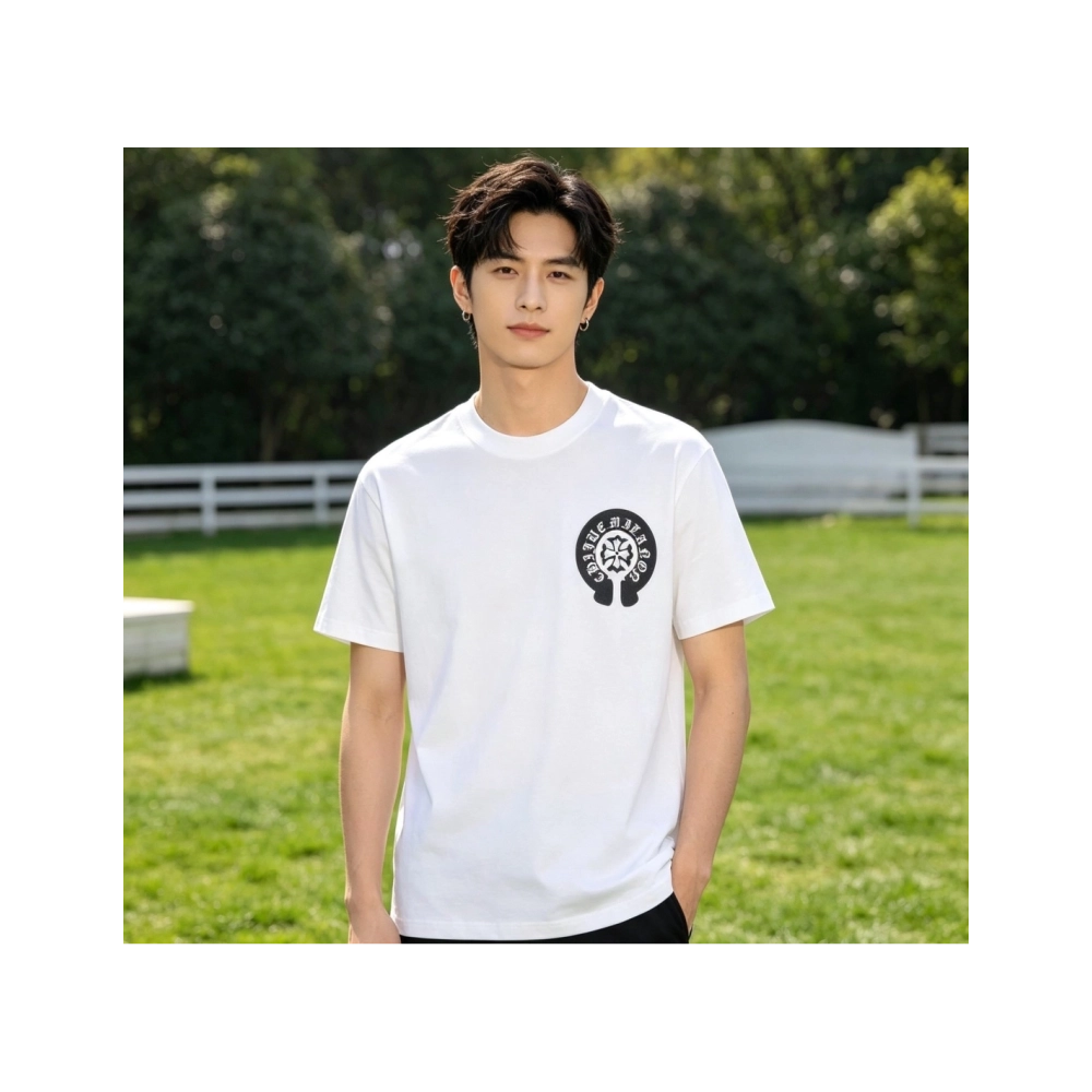 Chrome Hearts Horseshoe Print Short Sleeve 238