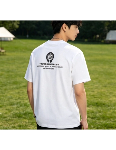 Chrome Hearts Horseshoe Print Short Sleeve 238