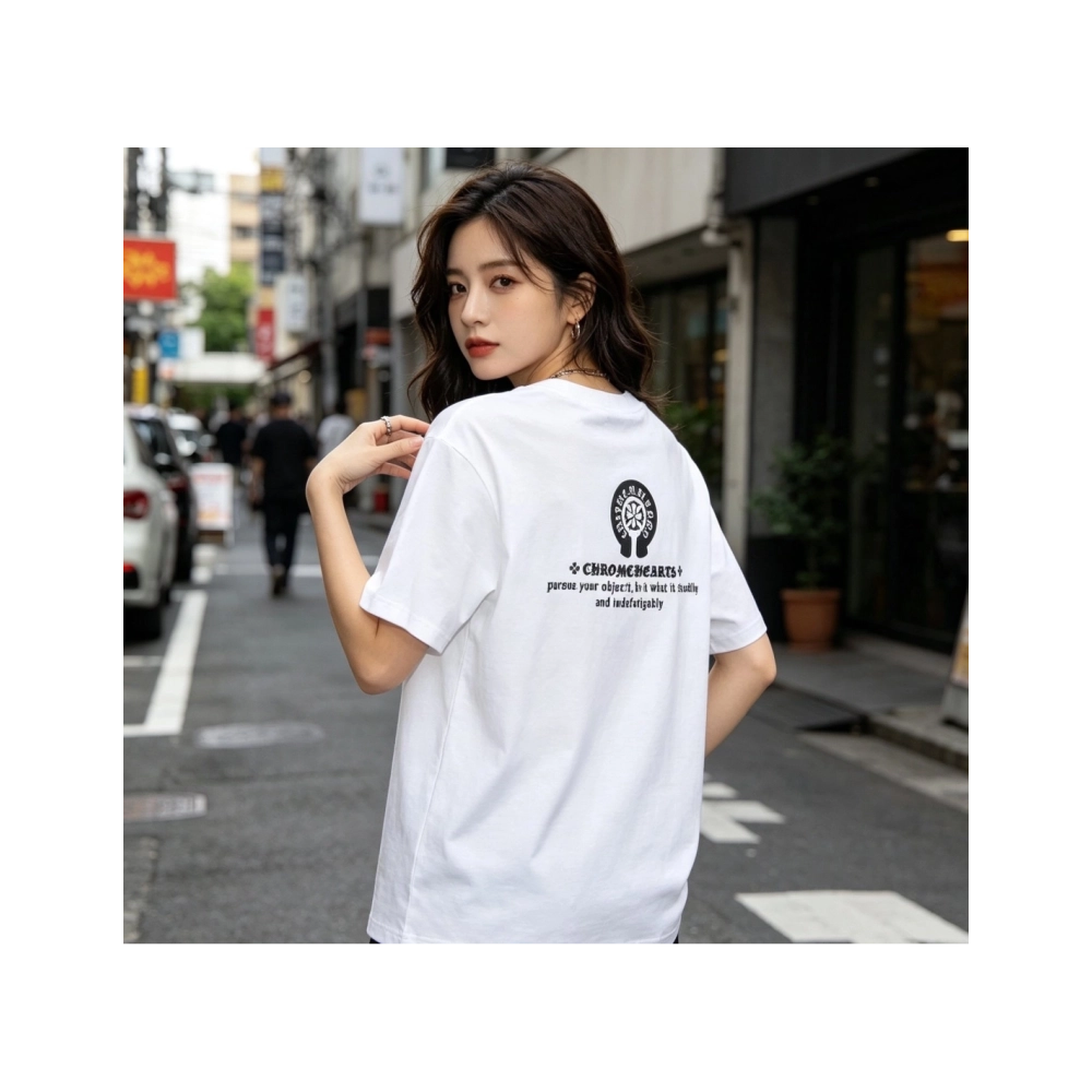 Chrome Hearts Horseshoe Print Short Sleeve 238