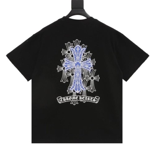 Chrome Hearts Blue Multi-Cross Short Sleeve 239
