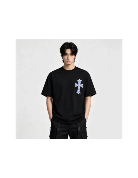 Chrome Hearts Blue Multi-Cross Short Sleeve 239