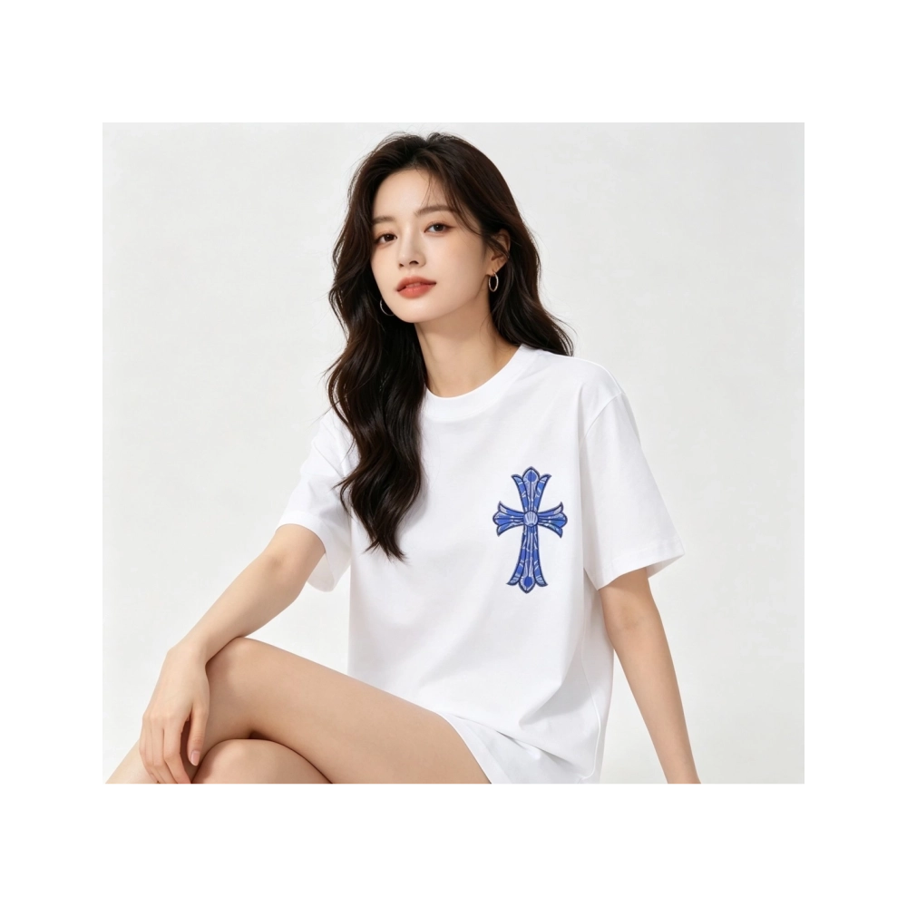 Chrome Hearts Blue Multi-Cross Short Sleeve 240