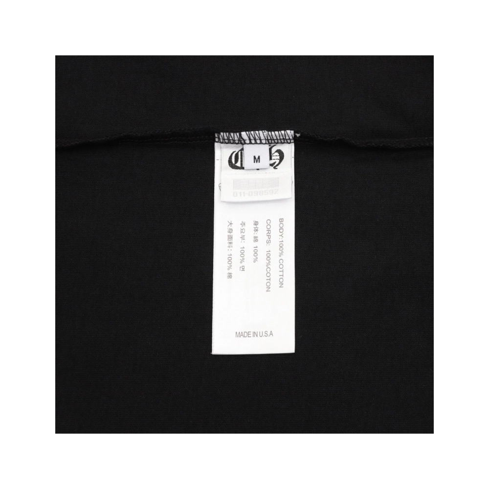 Chrome Hearts Horseshoe Burnout Patch Embroidery Distressed Short Sleeve 241
