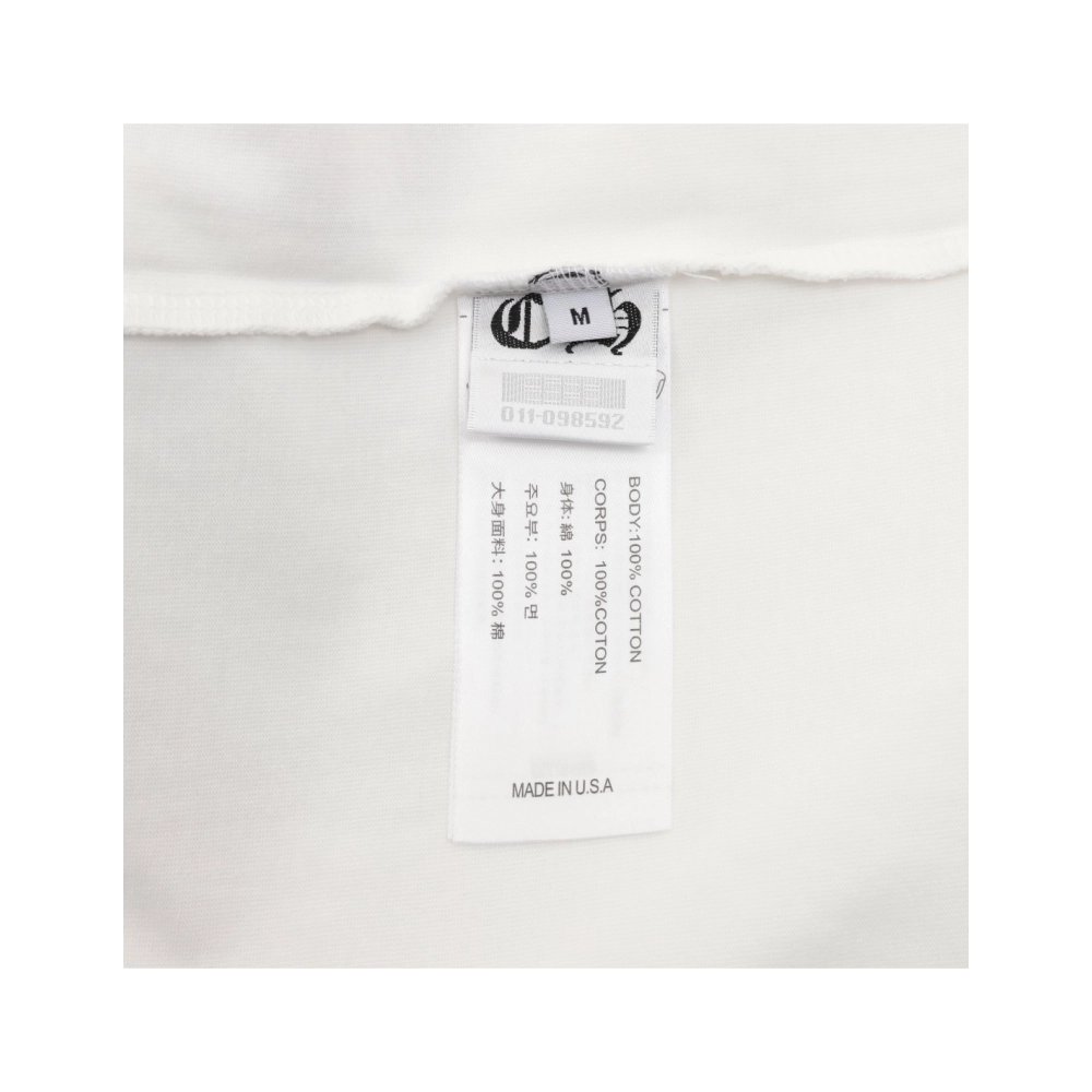 Chrome Hearts Horseshoe Burnout Patch Embroidery Distressed Short Sleeve 242