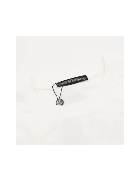 Chrome Hearts Horseshoe Burnout Patch Embroidery Distressed Short Sleeve 242