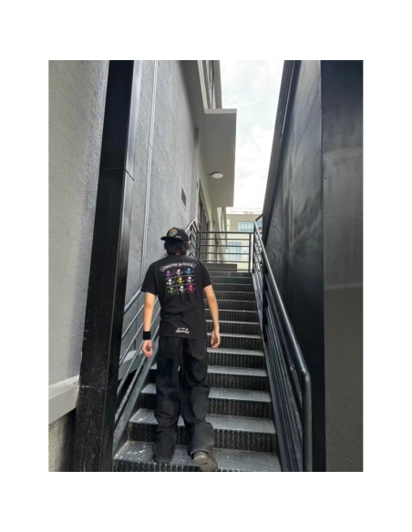 Chrome Hearts Nine-Grid Skull Print Short Sleeve 244