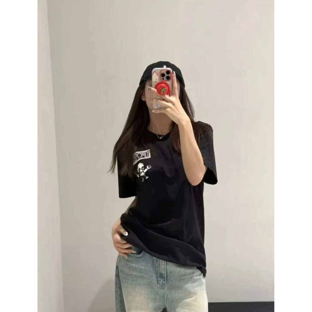 Chrome Hearts Nine-Grid Skull Print Short Sleeve 244