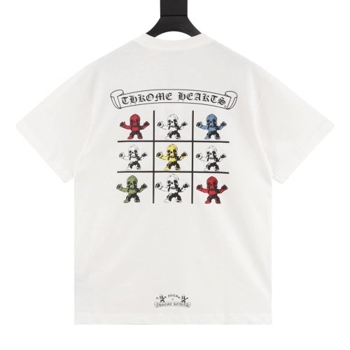 Chrome Hearts Nine-Grid Skull Print Short Sleeve 245
