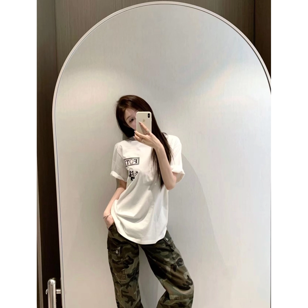 Chrome Hearts Nine-Grid Skull Print Short Sleeve 245