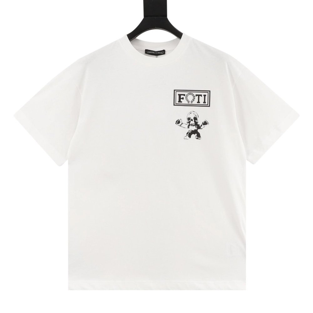 Chrome Hearts Nine-Grid Skull Print Short Sleeve 245