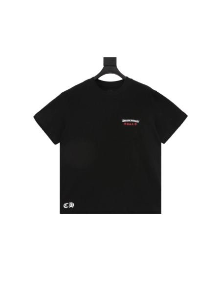 Chrome Hearts Vertical Flag Print Short Sleeve 246