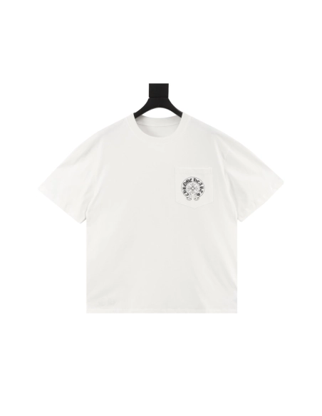 Chrome Hearts Horseshoe Cross Print Short Sleeve 250