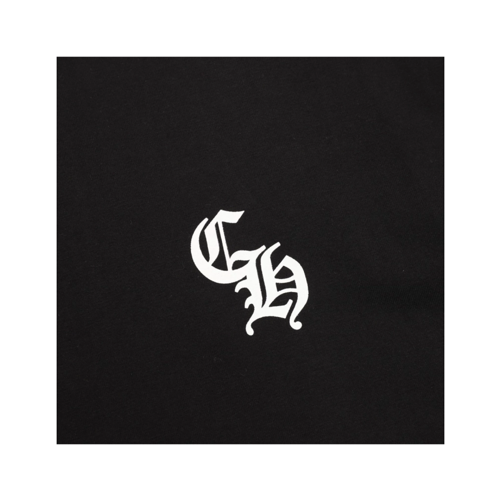 Chrome Hearts Gothic Minimalist Letter Print Short Sleeve 255