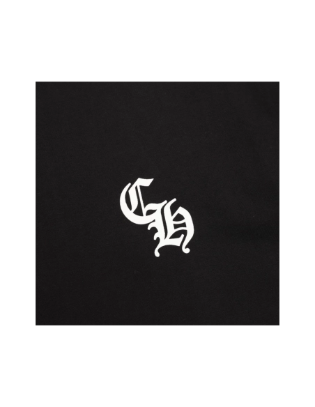 Chrome Hearts Gothic Minimalist Letter Print Short Sleeve 255