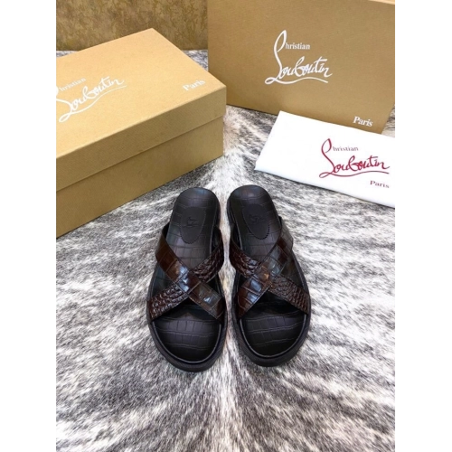 Christian Louboutin slippers 020