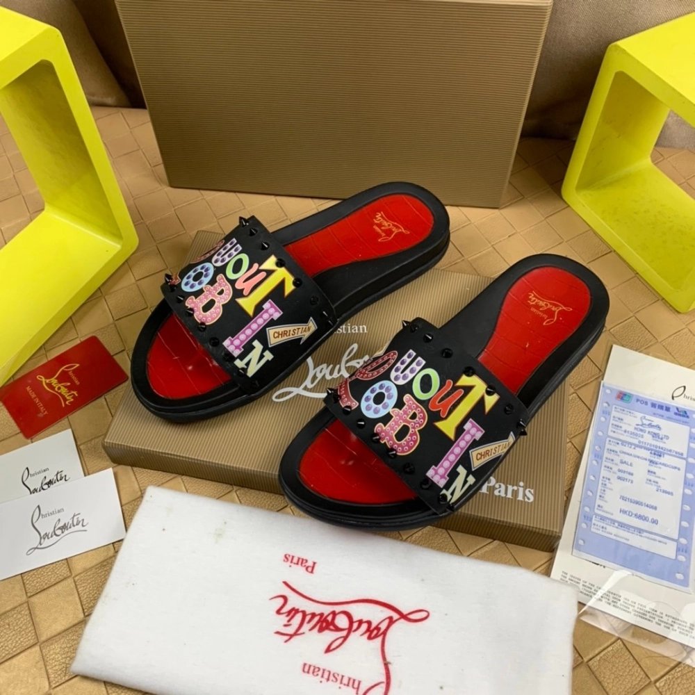 Christian Louboutin slippers 013