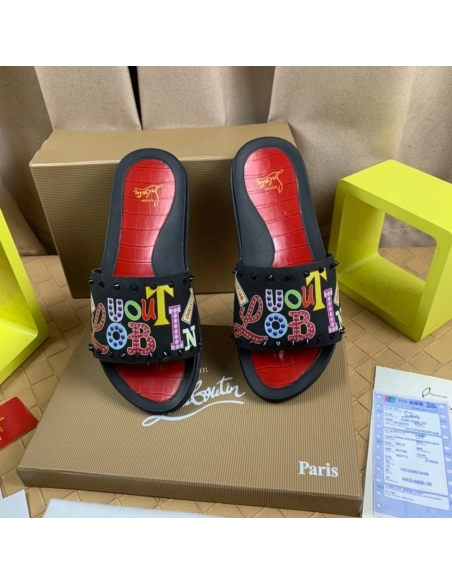 Christian Louboutin slippers 013