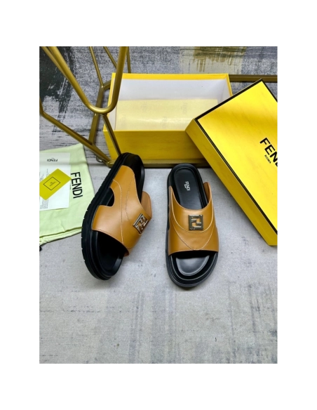 Fendi Slippers 019,Fendi Slippers,Slides Slippers,More Brands