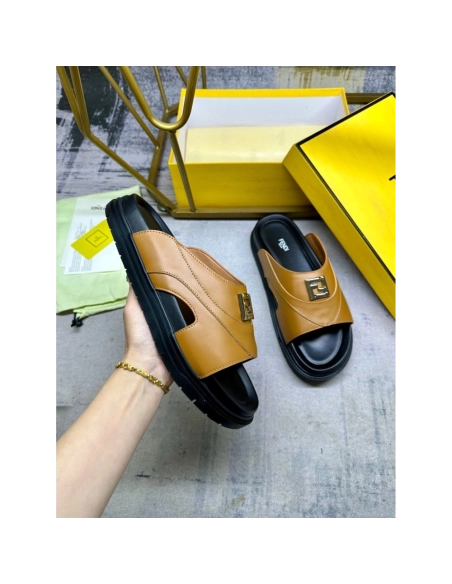 Fendi Slippers 019,Fendi Slippers,Slides Slippers,More Brands