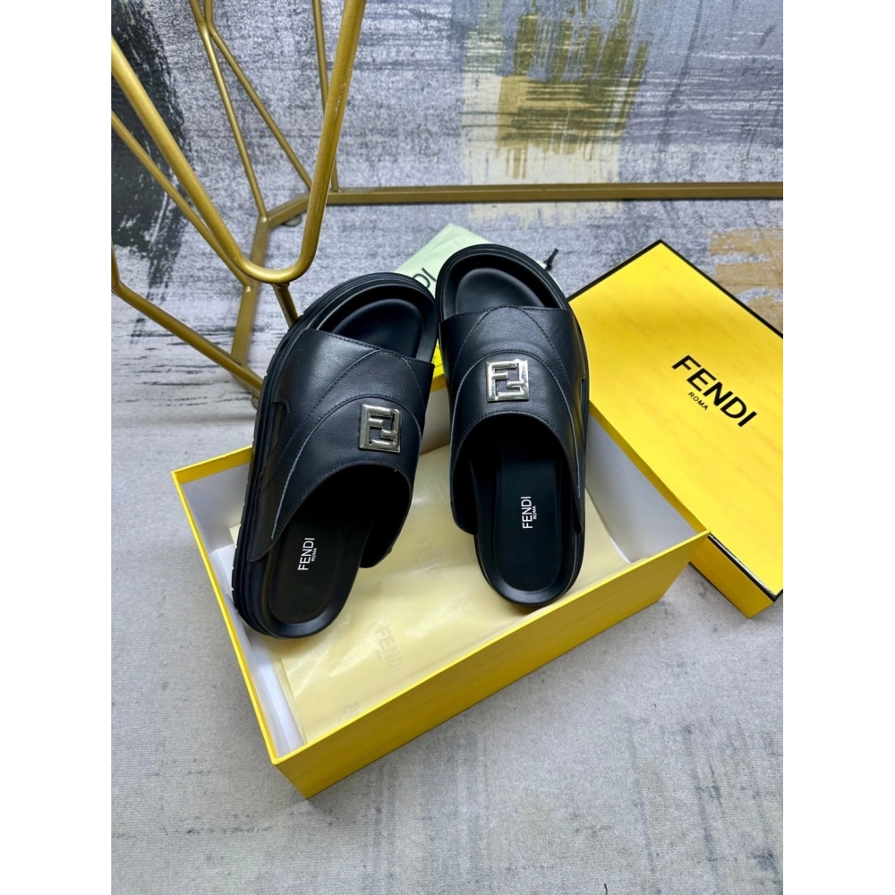 Fendi Slippers 020,Fendi Slippers,Slides Slippers,More Brands
