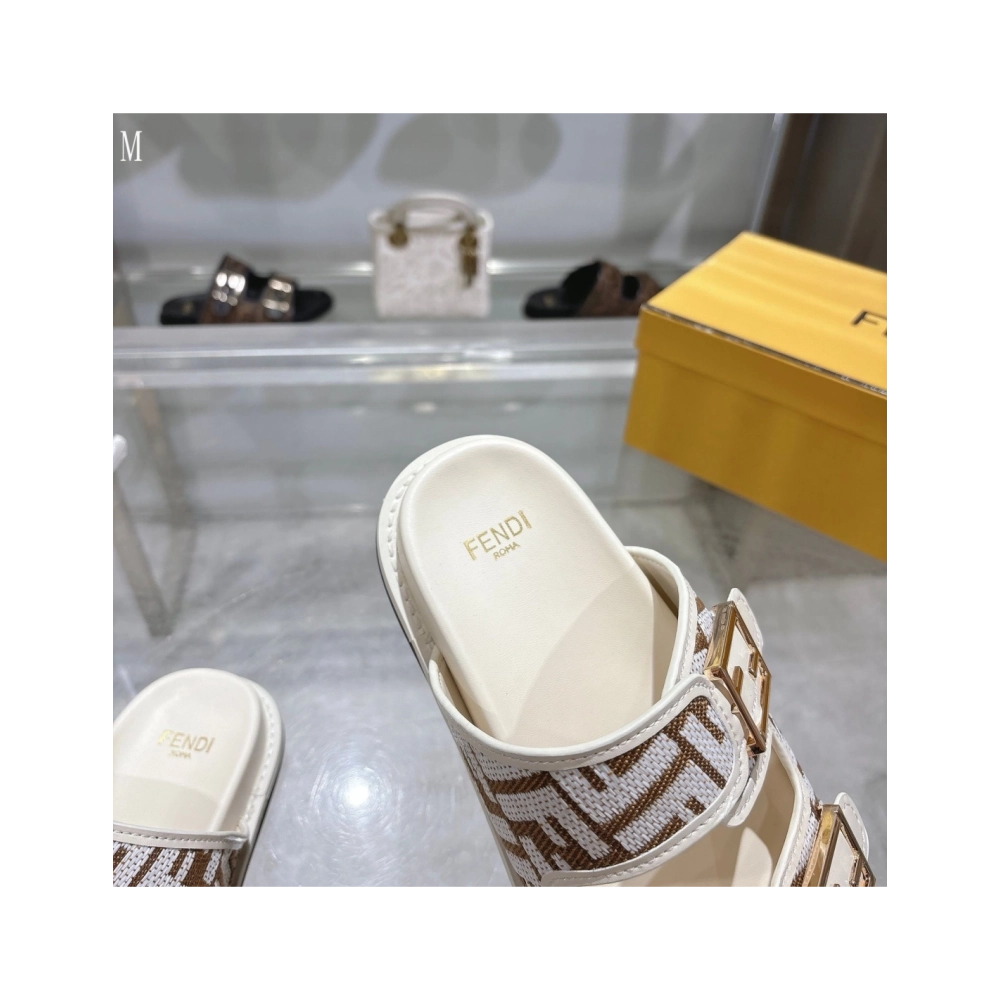 Fendi Slippers 031,Fendi Slippers,Slides Slippers,More Brands