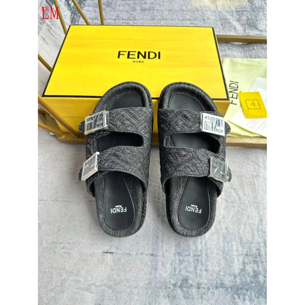 Fendi Slippers 001,Fendi Slippers,Slides Slippers,More Brands