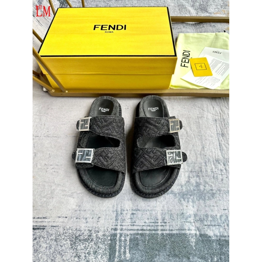 Fendi Slippers 001,Fendi Slippers,Slides Slippers,More Brands