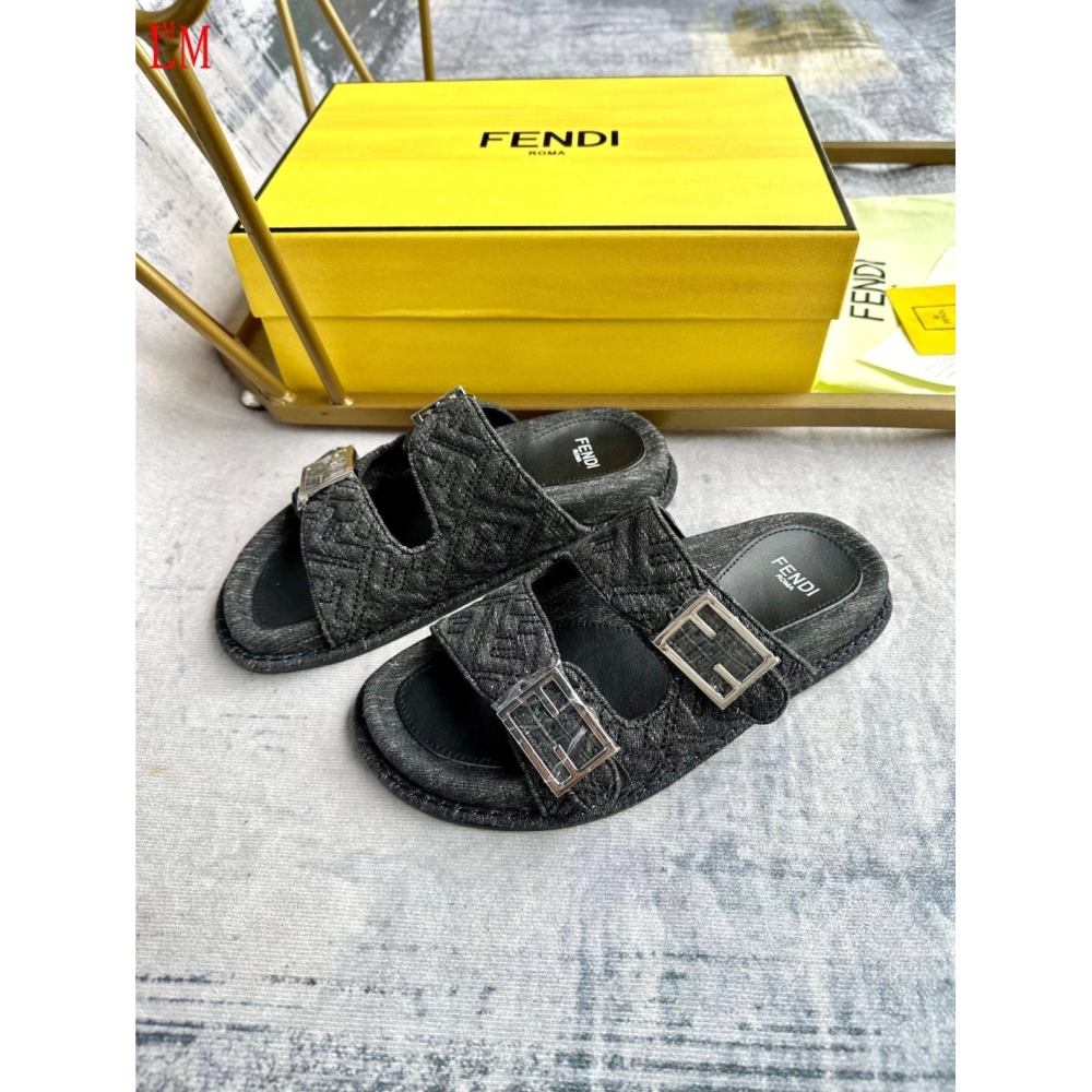 Fendi Slippers 001,Fendi Slippers,Slides Slippers,More Brands