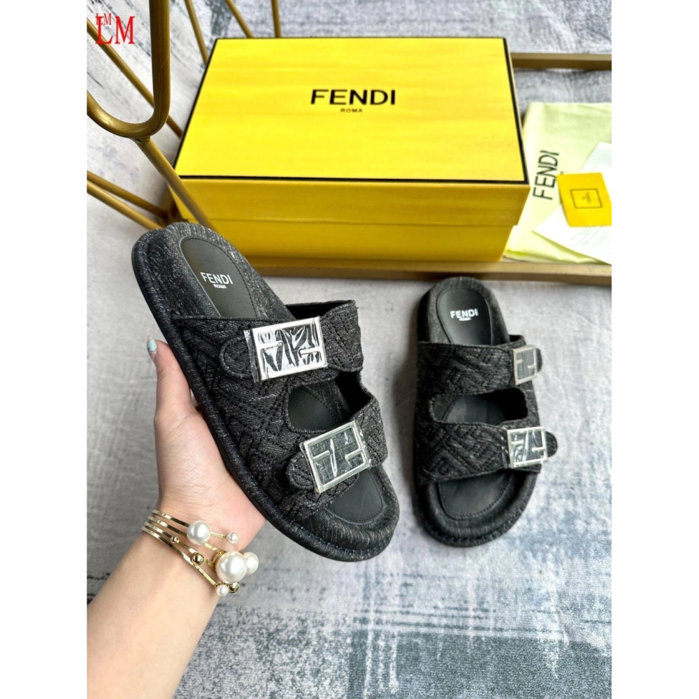 Fendi Slippers 001,Fendi Slippers,Slides Slippers,More Brands