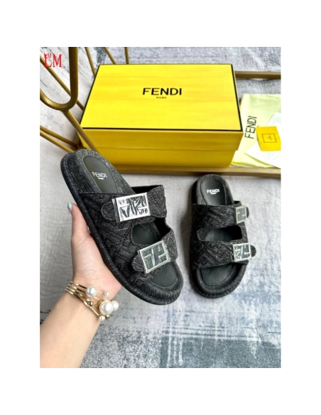 Fendi Slippers 001,Fendi Slippers,Slides Slippers,More Brands