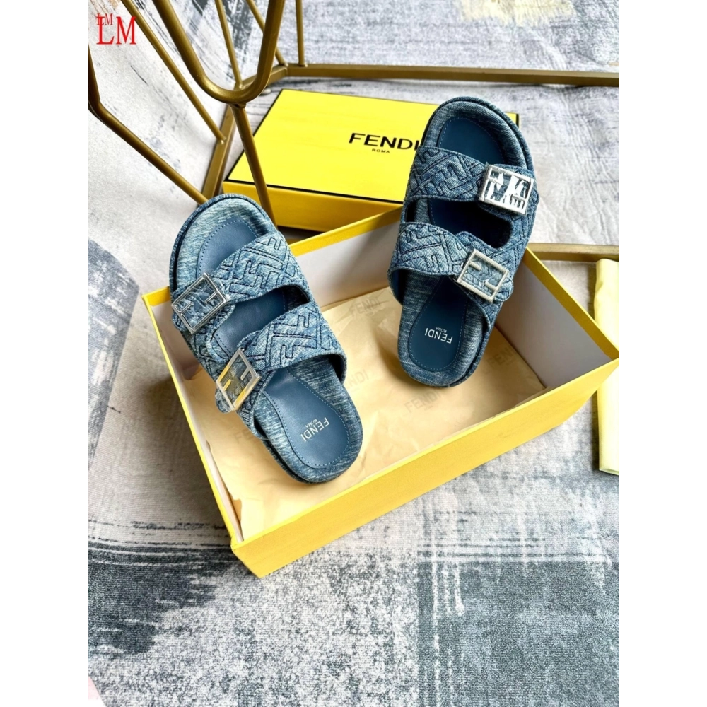 Fendi Slippers 002,Fendi Slippers,Slides Slippers,More Brands