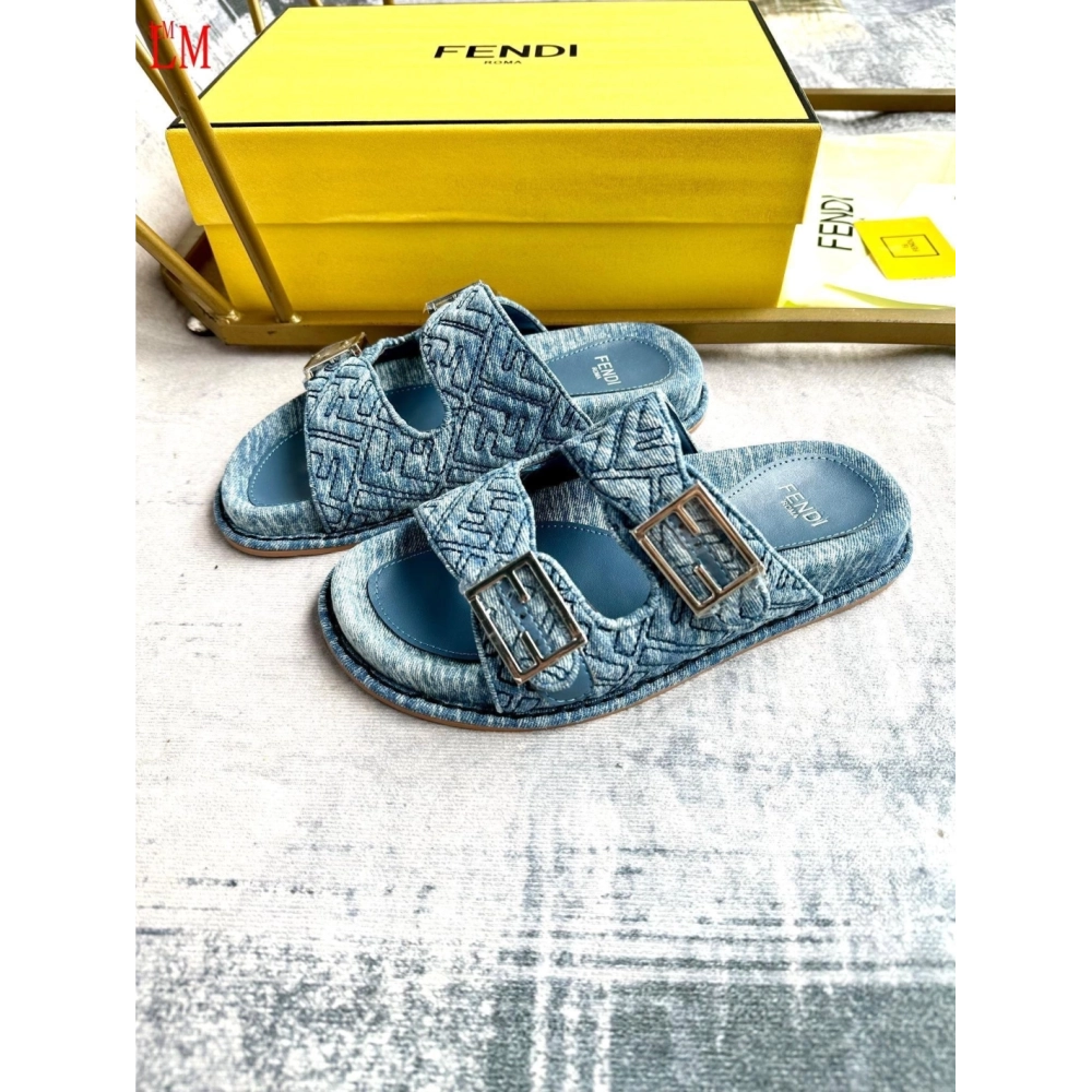 Fendi Slippers 002,Fendi Slippers,Slides Slippers,More Brands