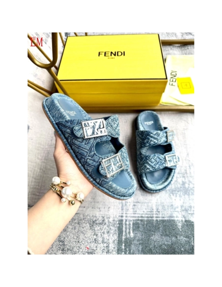 Fendi Slippers 002,Fendi Slippers,Slides Slippers,More Brands