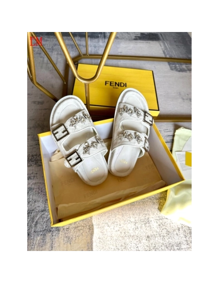 Fendi Slippers 005,Fendi Slippers,Slides Slippers,More Brands