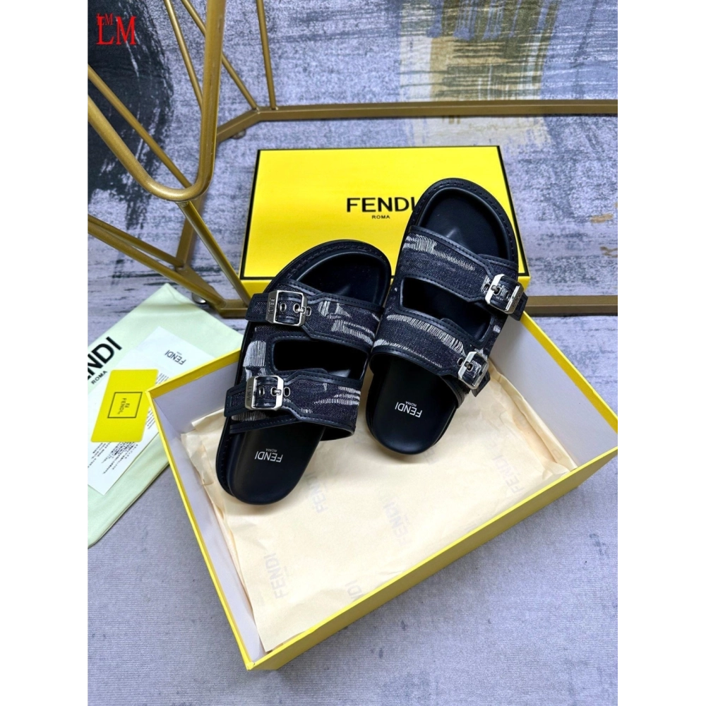 Fendi Slippers 006,Fendi Slippers,Slides Slippers,More Brands