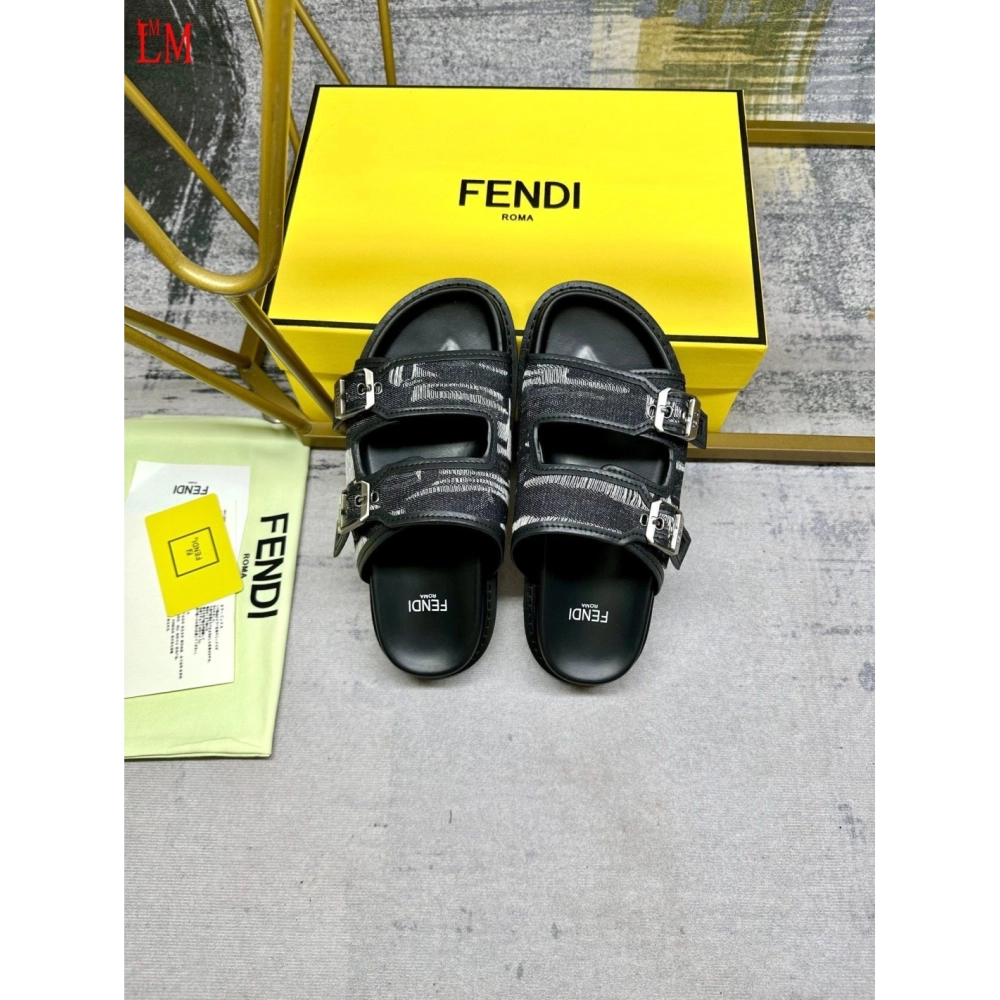 Fendi Slippers 006,Fendi Slippers,Slides Slippers,More Brands