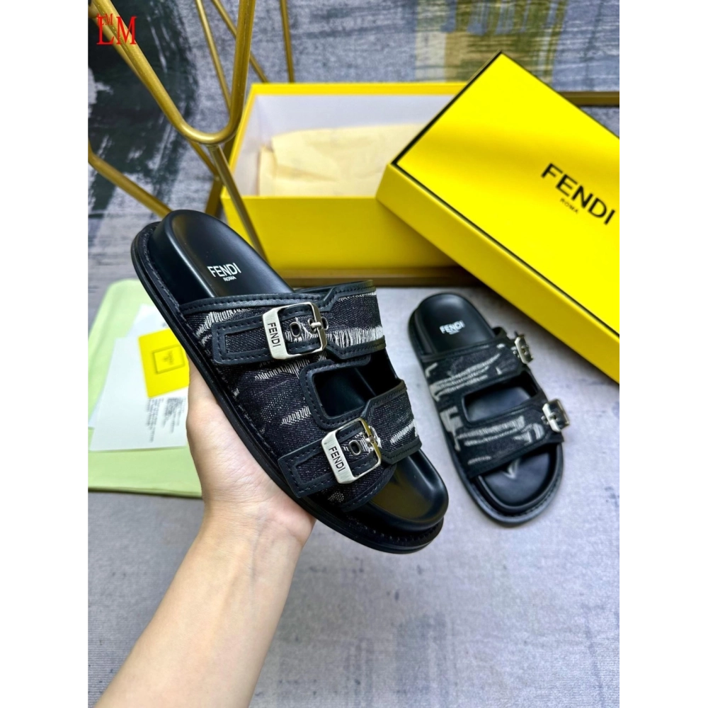 Fendi Slippers 006,Fendi Slippers,Slides Slippers,More Brands
