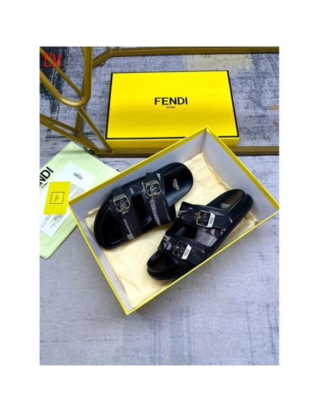 Fendi Slippers 006,Fendi Slippers,Slides Slippers,More Brands