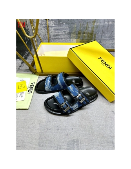 Fendi Slippers 008,Fendi Slippers,Slides Slippers,More Brands