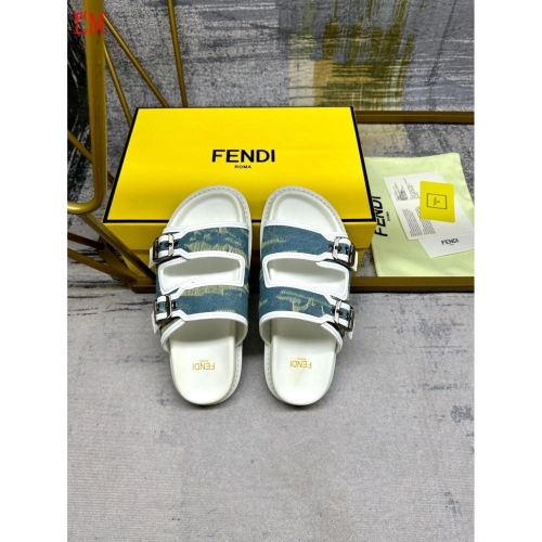 Fendi Slippers 009,Fendi Slippers,Slides Slippers,More Brands
