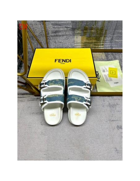 Fendi Slippers 009,Fendi Slippers,Slides Slippers,More Brands