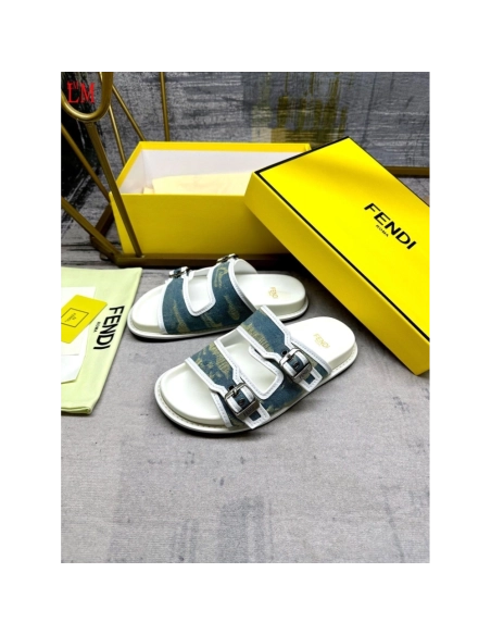 Fendi Slippers 009,Fendi Slippers,Slides Slippers,More Brands