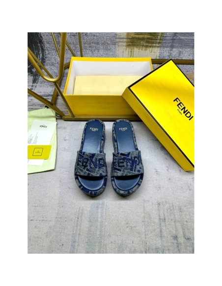 Fendi Slippers 013,Fendi Slippers,Slides Slippers,More Brands