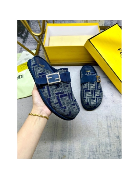 Fendi Slippers 014,Fendi Slippers,Slides Slippers,More Brands