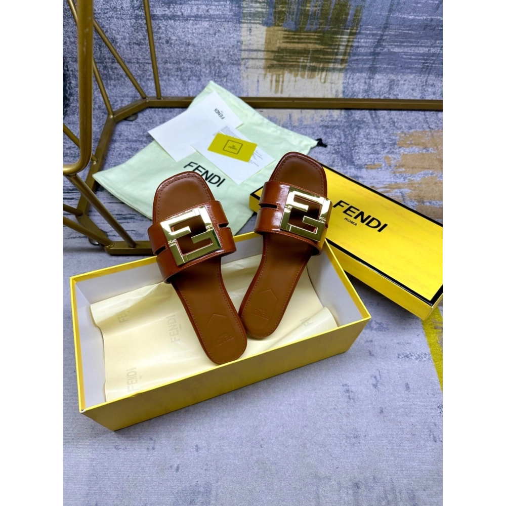 Fendi Slippers 016,Fendi Slippers,Slides Slippers,More Brands